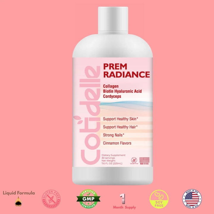 Prem Radiance for women with Collagen,Biotin,Hyaluronic Acid and Cordyceps