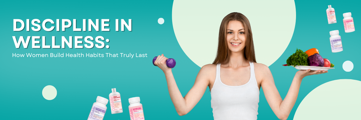 discipline in wellness how women build health habits cotidelle supplements 