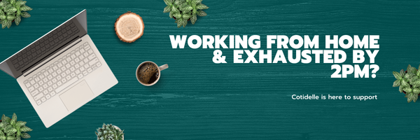 working from home and exhausted by 2pm cotidelle supplements energy focus women